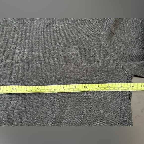 🆕HP! NEW Calvin Klein Rhinestone Studded Shrug Cardigan, Charcoal Gray, L - Picture 12 of 12